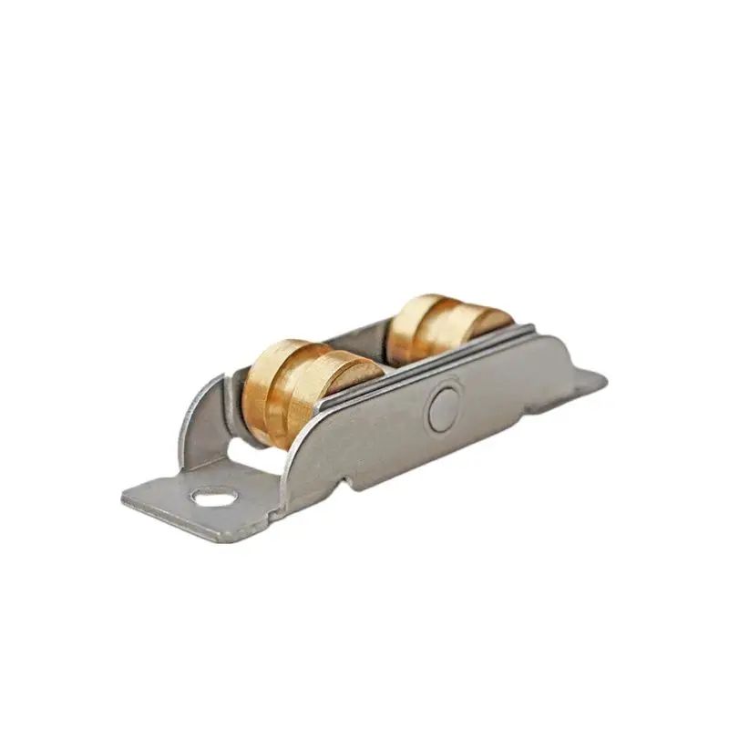 

Door Pulley of Push-Pull Window Track Roller Pure Copper Concave Parts Move the Stainless Steel Wheels