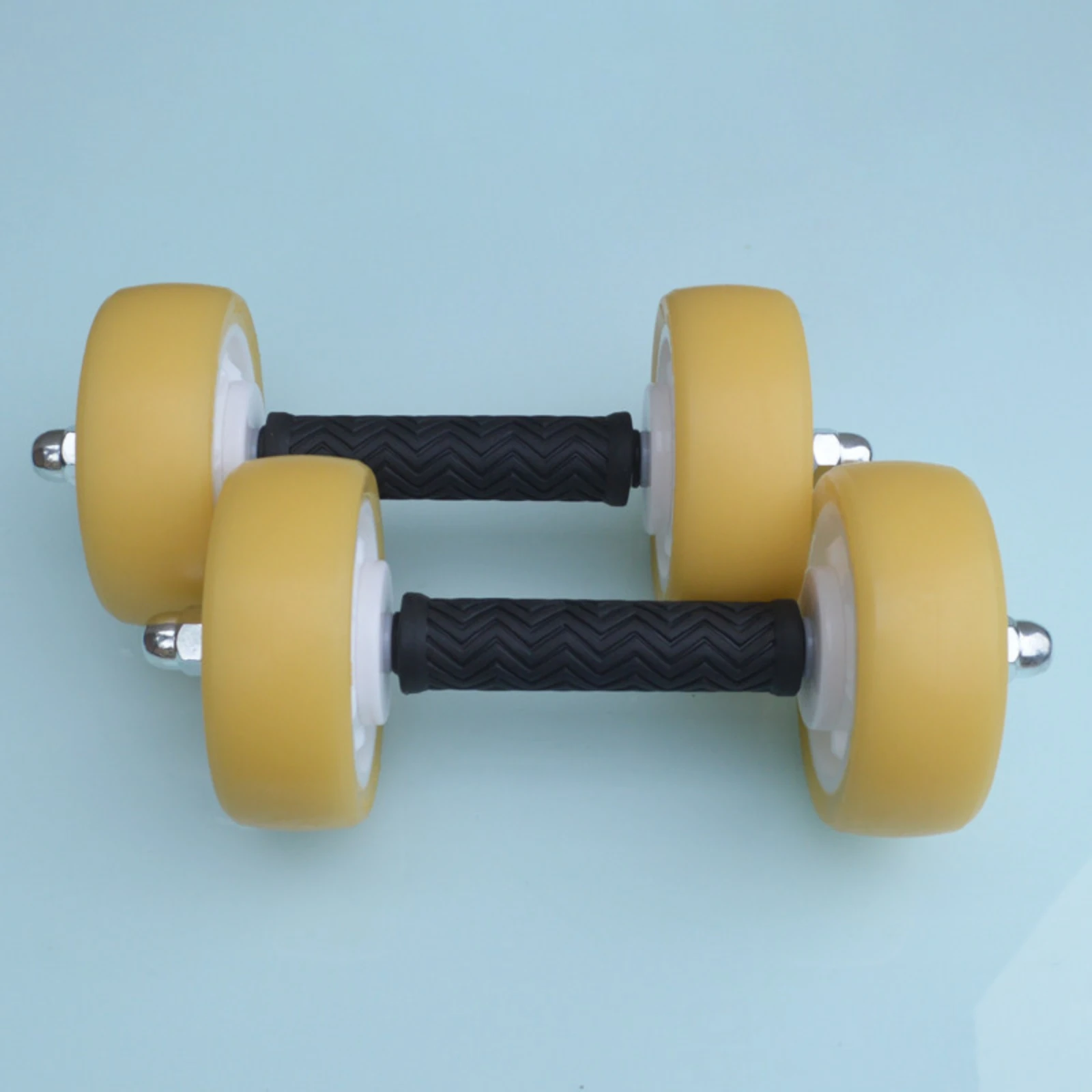 Imagen 6: Rodillo Abdominal de Cuatro Ruedas Optimizado, Equipo de Fitness con Eje Metálico y Asas Antideslizantes