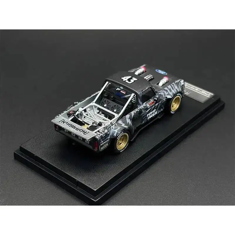 SW In Stock 1:64 Mustang Hoonicorn RTR F150 Hoonitruck Panda Figure Diecast Diorama Car Model Toy Street Warrior