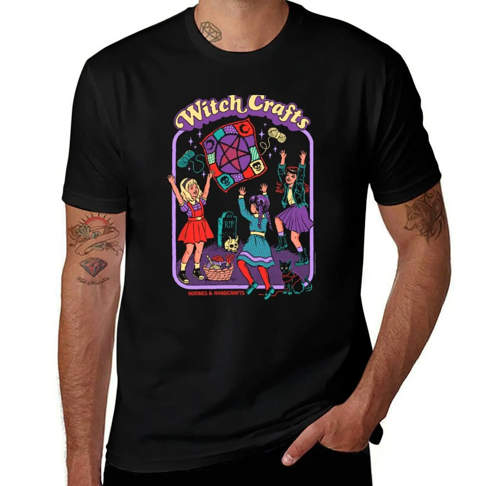 

Witch Crafts Steven Rhodes Hobbies And Handicrafts Dark Humor Gift For Men, For Women T-Shirt