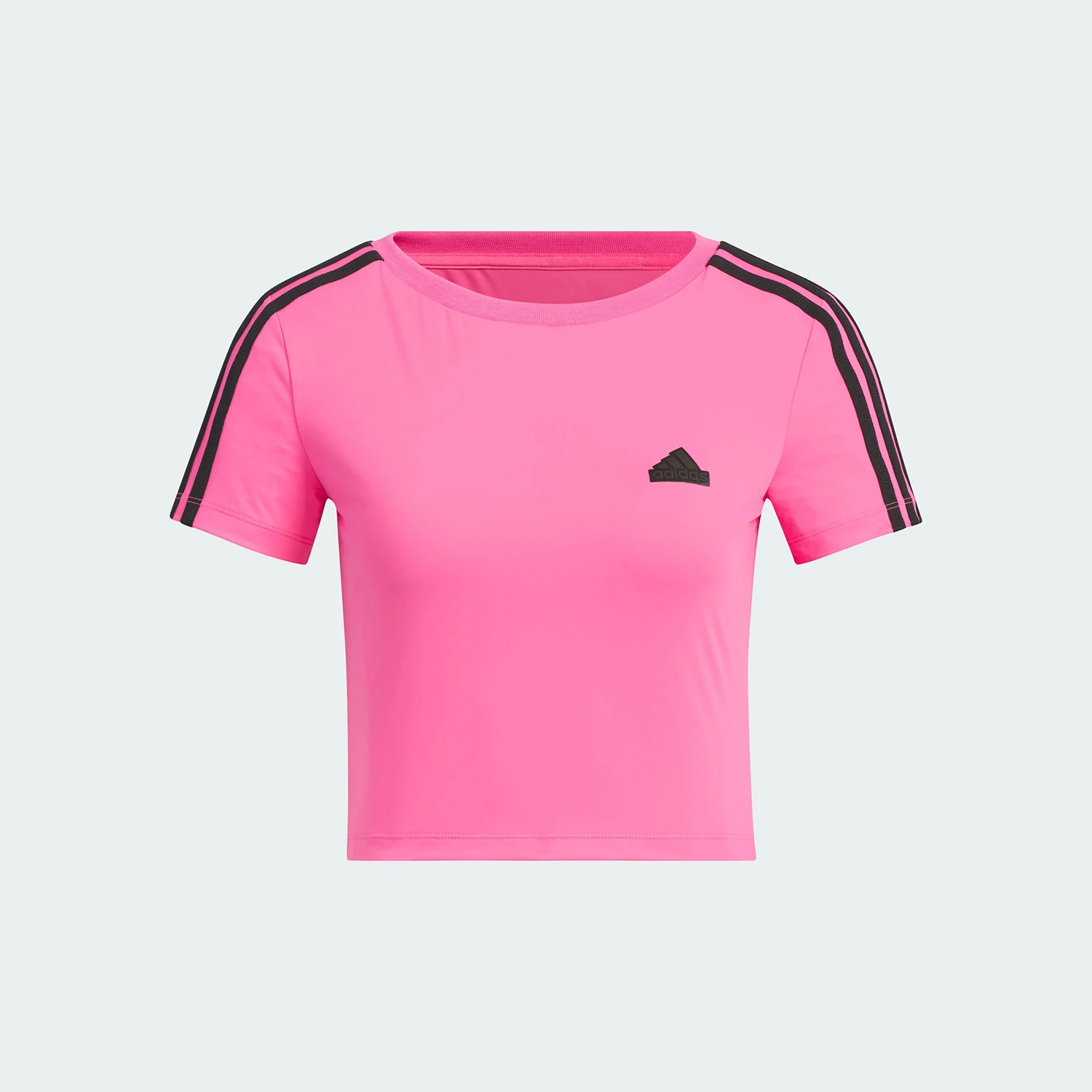 

Adidas Official 2024 New Women's Short Fashion Lightweight Short Sleeve T-Shirt JV9859