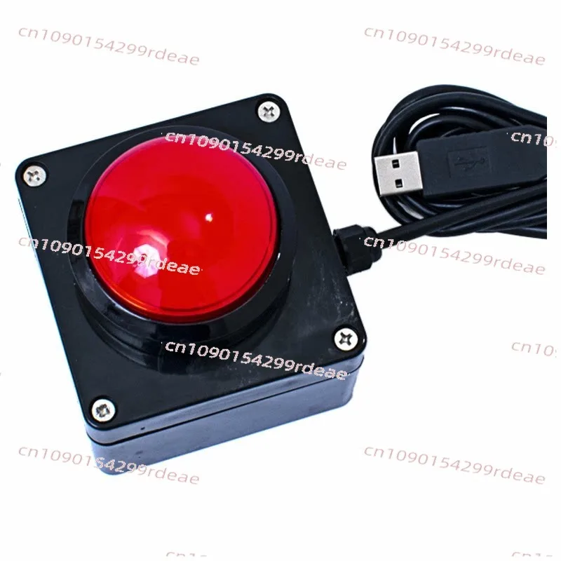 Button Remote Control Buzzer Switch Lottery Computer Mouse Shortcut Keyboard 2m 60mm USB