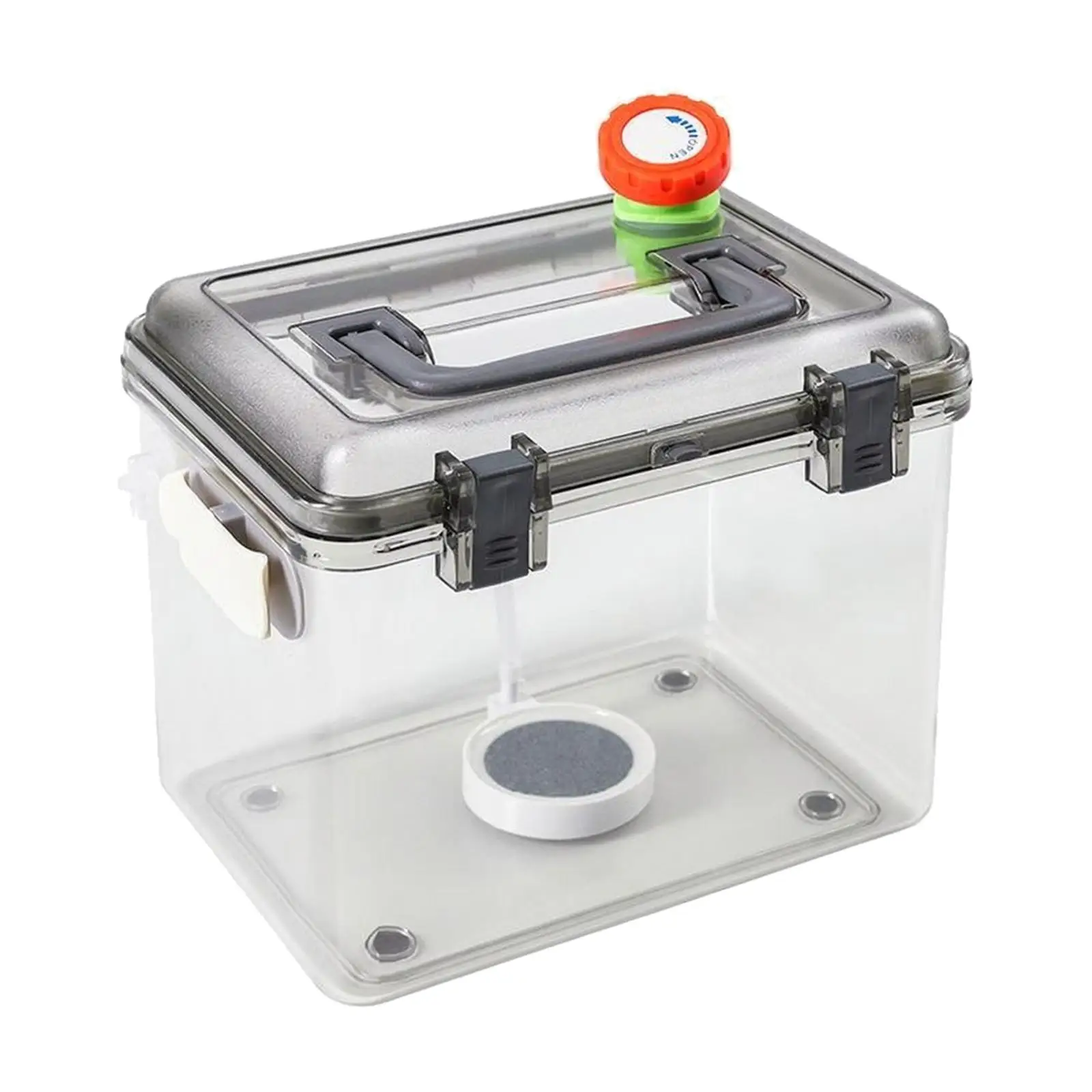 Waterproof EVA Fish Bucket with Perimeter Seal and Oxygen Dispenser for Keeping Alive While Traveling to Spots