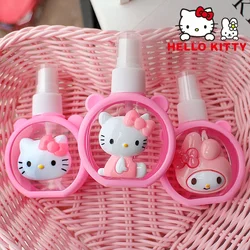 55ML Hello Kitty perfumy butelka Cartoon Mini opryskiwacz wielokrotnego napełniania perfumy Atomizer kosmetyczka podróżna pojemnik rozpylacz