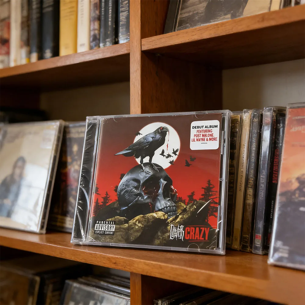 

CD Clever 'Crazy' This Is The Debut Album of American Melodic Rapper Clever, Not A Work By Dax and It Was Released in March 2021