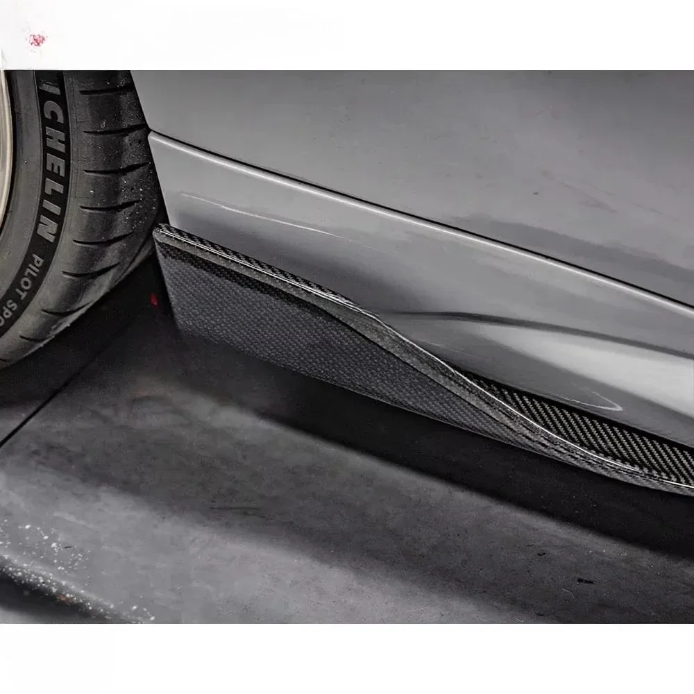 F87 M2 M2C MP Style Dry Carbon Fiber Side Skirt Separator