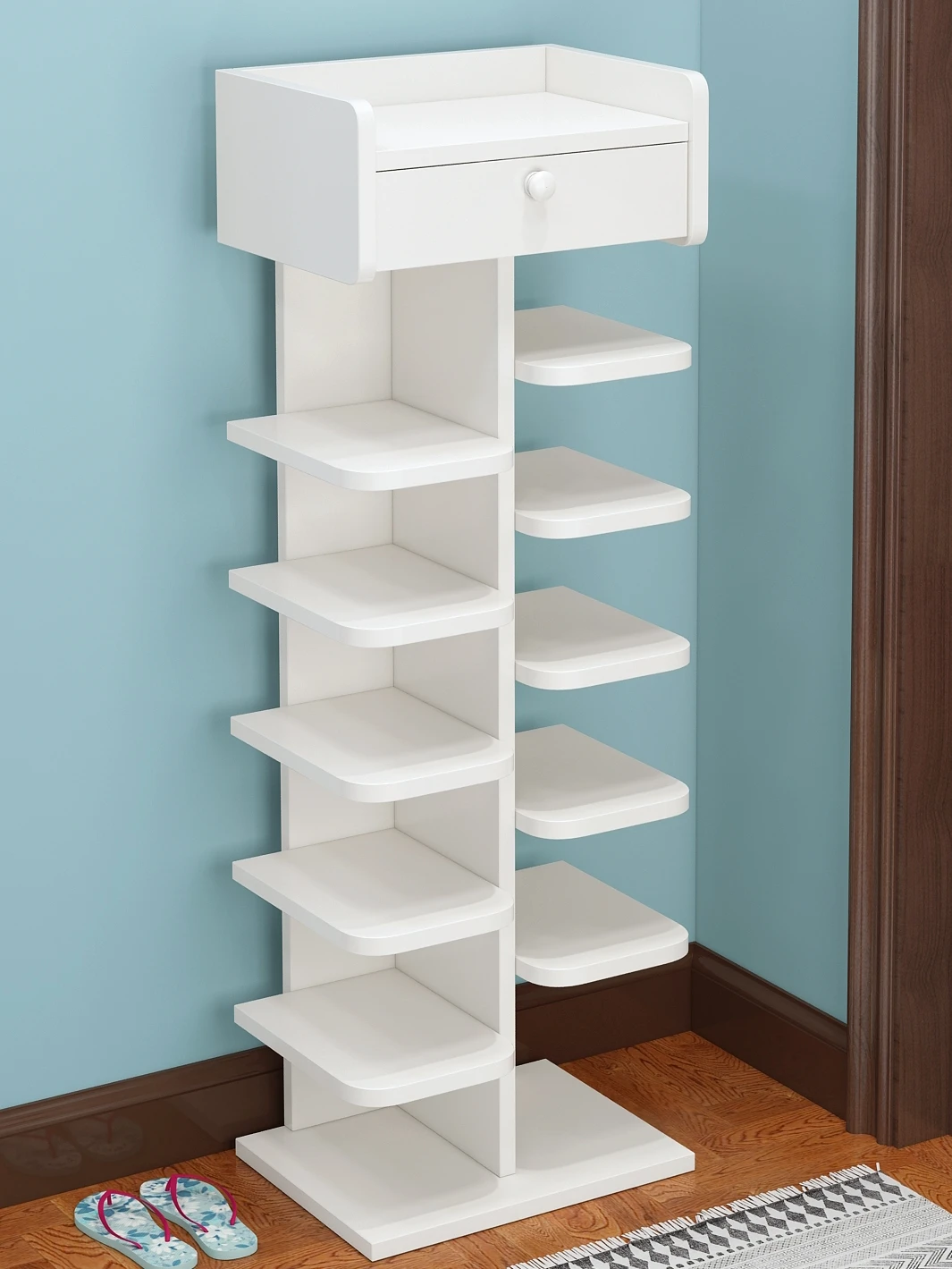 Shoe rack Home doorstep shoe cabinet storage simple shoe rack new model