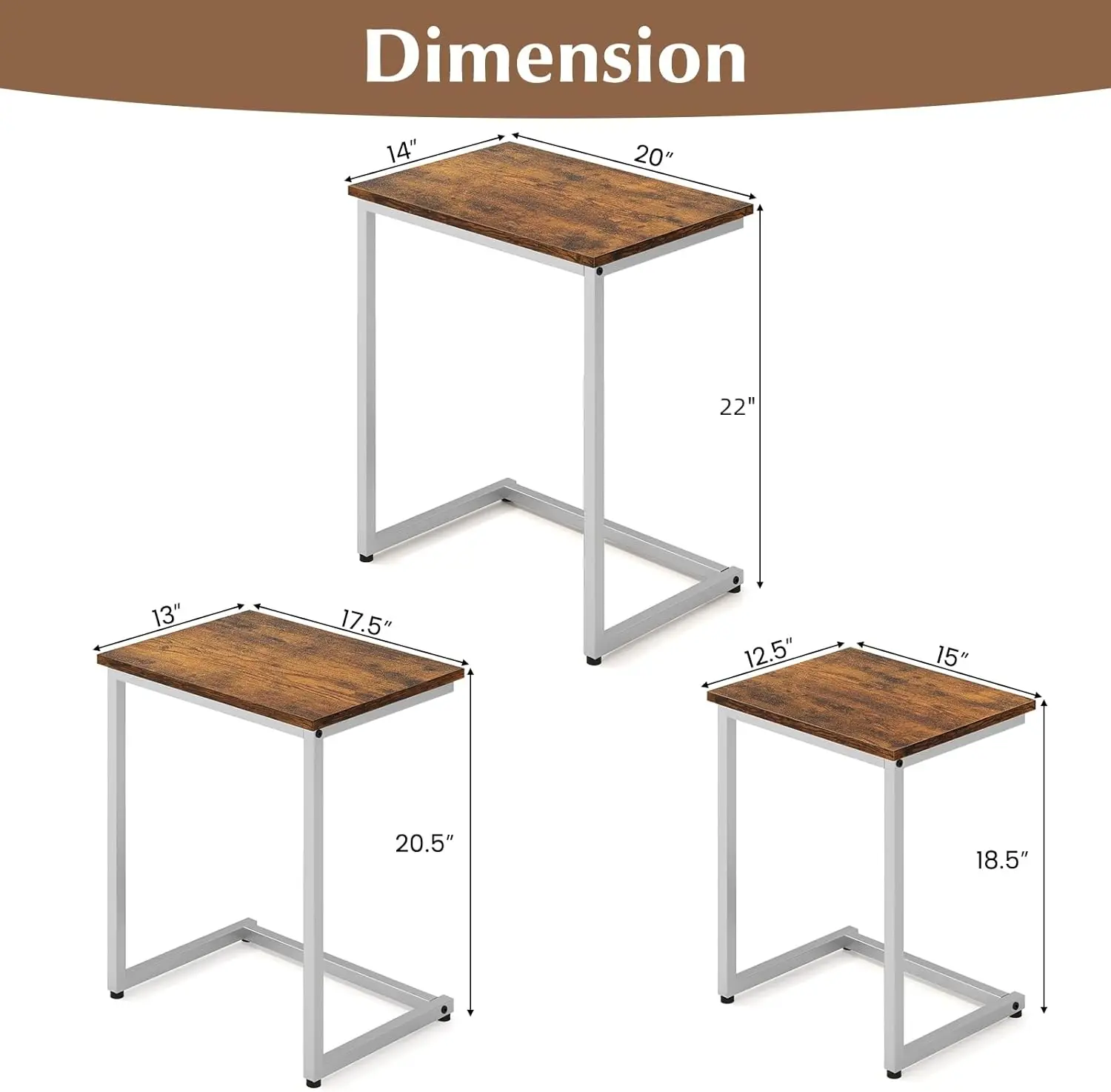 

Small Table Set Of 3