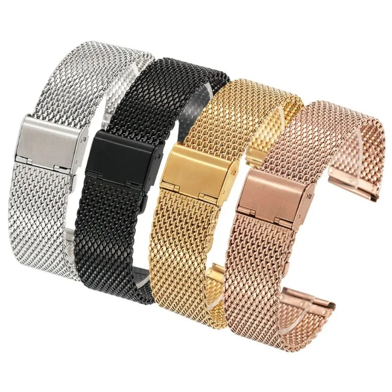 

Milanese Stainless Steel Strap For Haylou LS02/5 Pro RT LS05S LS09B RS4 LS12 RT2 LS10 Mibro Air Lite Solar plus LS16 lite R001