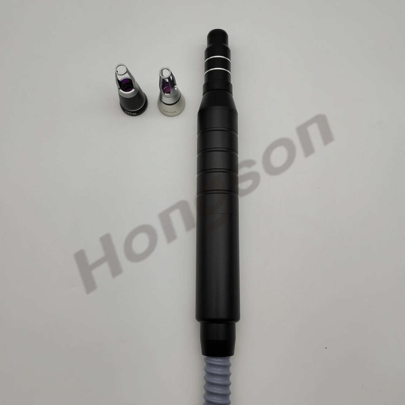 مسبار مقبض ليزر Q-Switched مع عدسات Waveband 532 نانومتر/1064 نانومتر/1320 نانومتر: القضاء على الوشم والملانين والصبغة الزرقاء، معدات التجميل #5