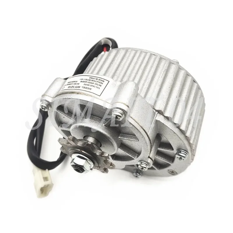 

MY1018 250W /450w DC 24V 36V Brush Gear Motor, DC Brushed Motor Direct Current Permanent Magnet Brush Motor