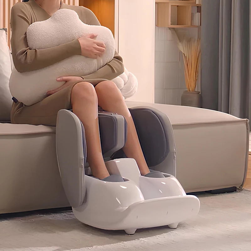 

Умный массажер для ног и ног шиацу с тепловым воздухом и массажером для икр Премиум-комфорт для ваших ног