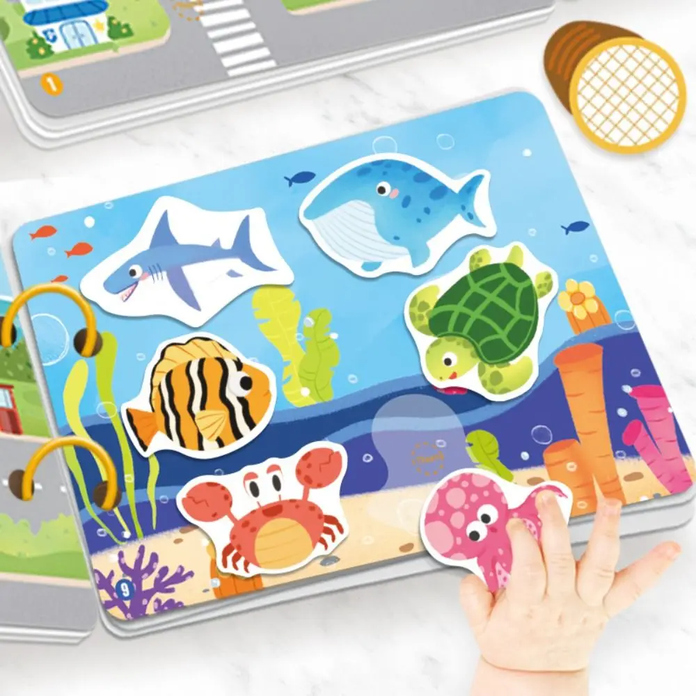 Dieren Staart Baby Doek Boek Geluid Papier Ouder-kind Kinderen Doek Boek Zachte Educatieve Puzzel Doek Boek Verjaardagscadeautjes