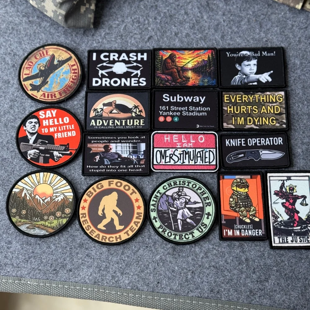 Funny Morale Tactical Patch Printed Badge 