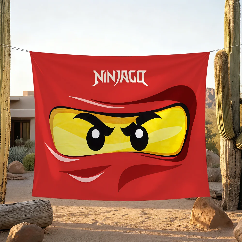 Cartoon N-Ninjago  flag For Decoration Outdoor Picnic  Hangi