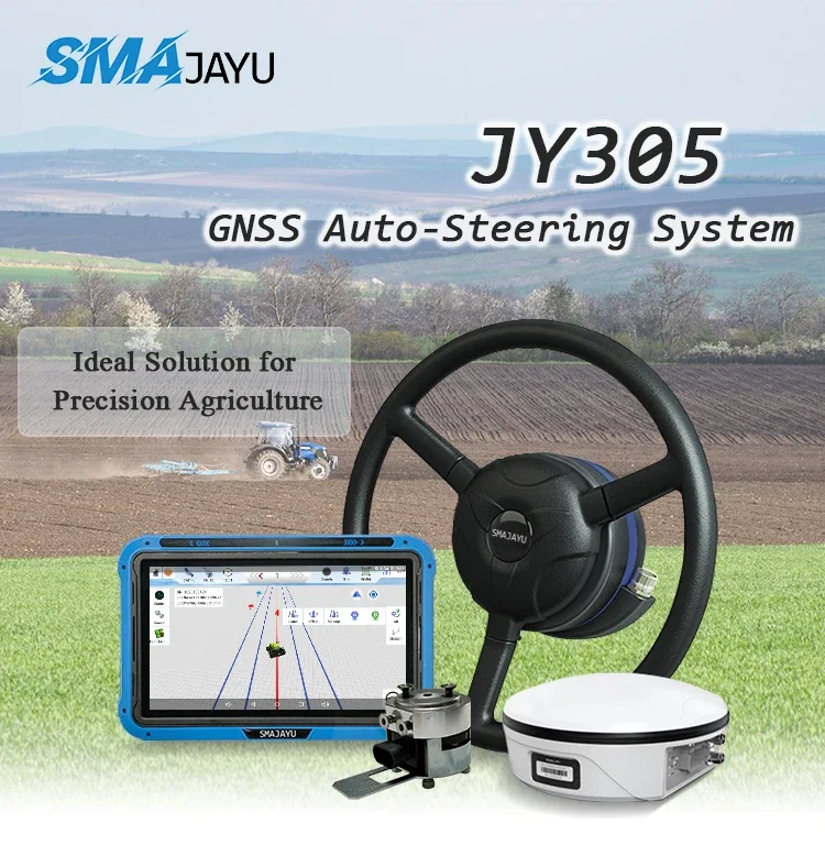 2026 hot sales JY305 Auto Steering  System Kit for Tractors Precision Agriculture Optional RTK Radio Station