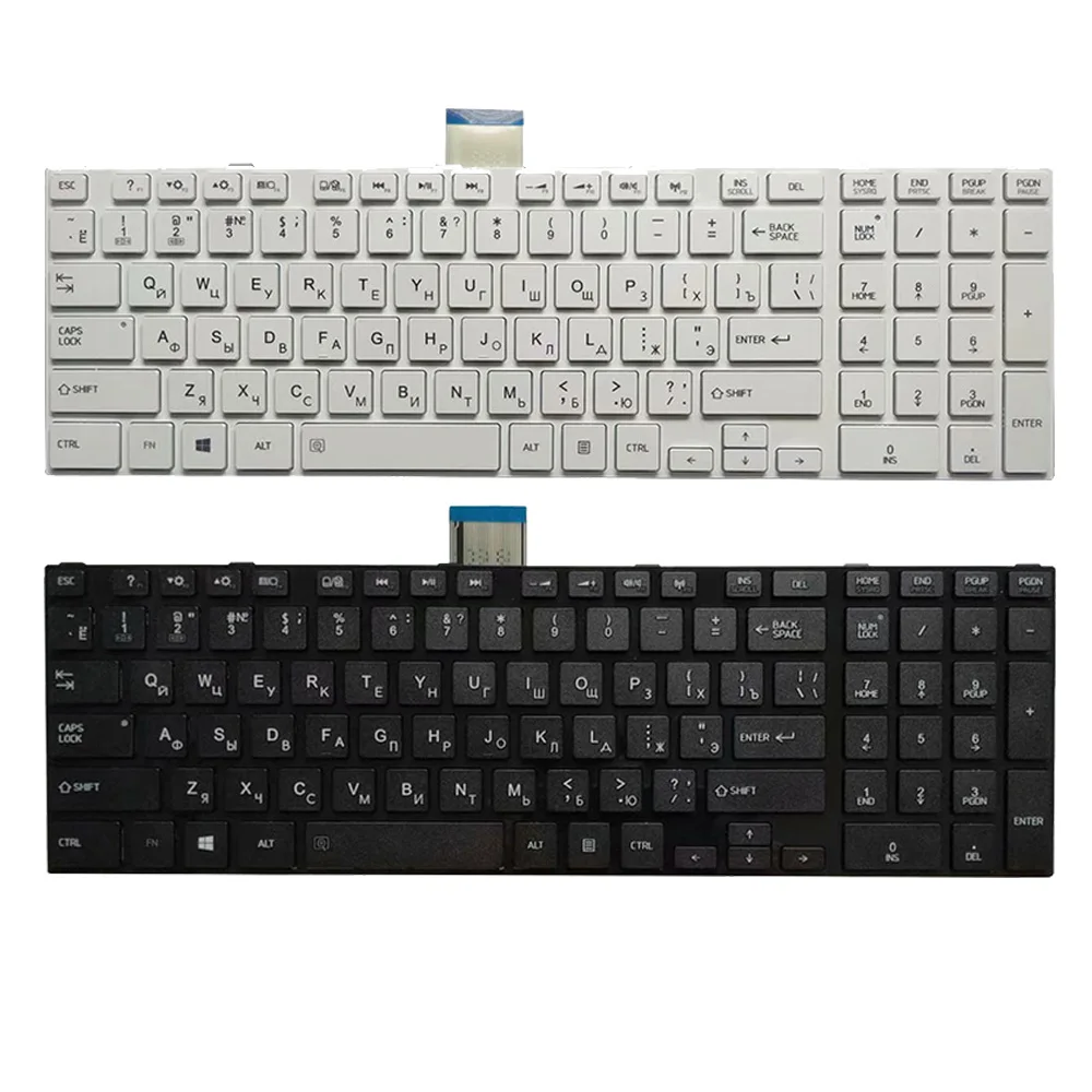 

New Russian Keyboard For TOSHIBA SATELLITE C850 C850D C855 C855D L850 L850D L855 L855D L870 L870D RU Black