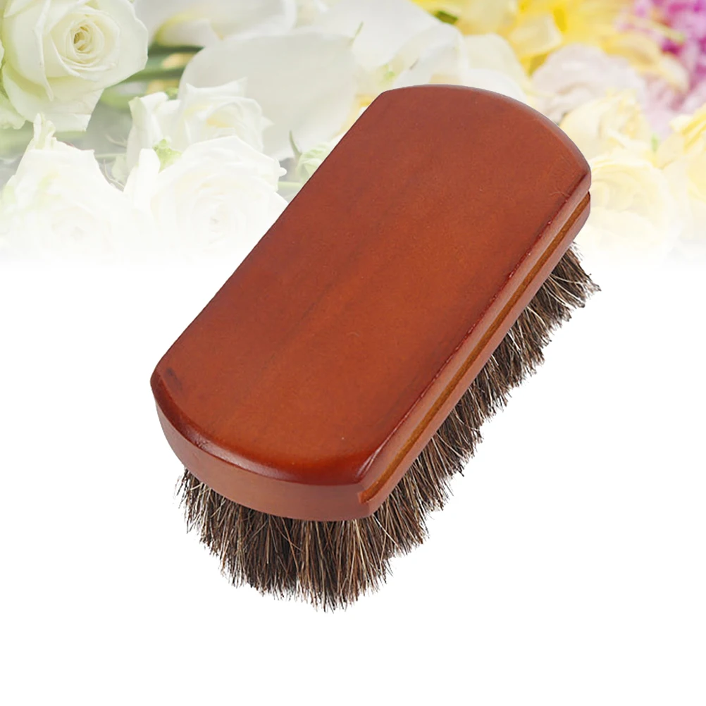 

Shoe Brush Shine Brush Boot and Horsehair Brush