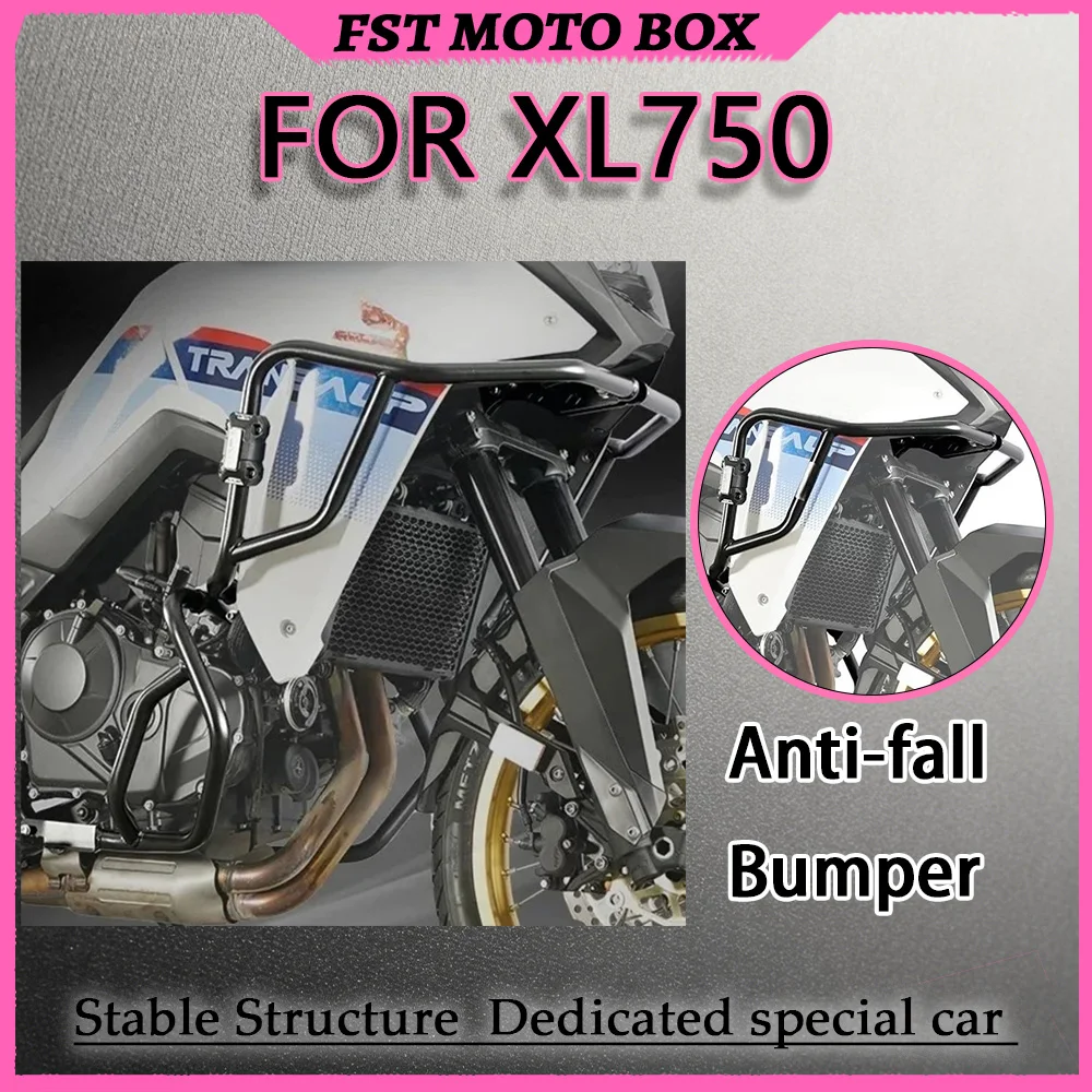 FOR XL750 Crash Bar Durable Deformation-Proof Frame Bumper Rustproof Guard Vehicle Protection Accessory for Enhanced Safety