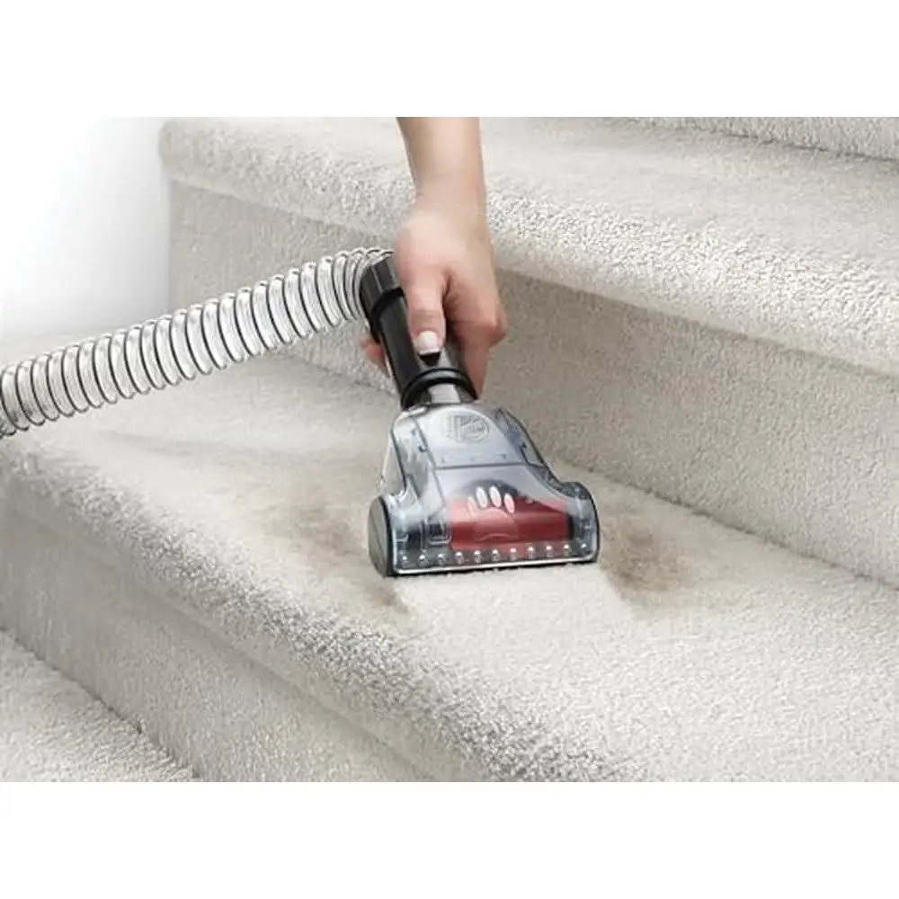 風管付きバッグレス掃除機,赤いクイックパスブラシロール,3ペット,高性能,4ポジション,uh72630