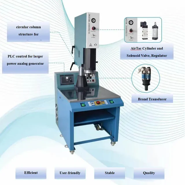 Hot Plastic Welding Forging Machine Pvc Welding Machine Tarpaulin Ultrasonic Welder