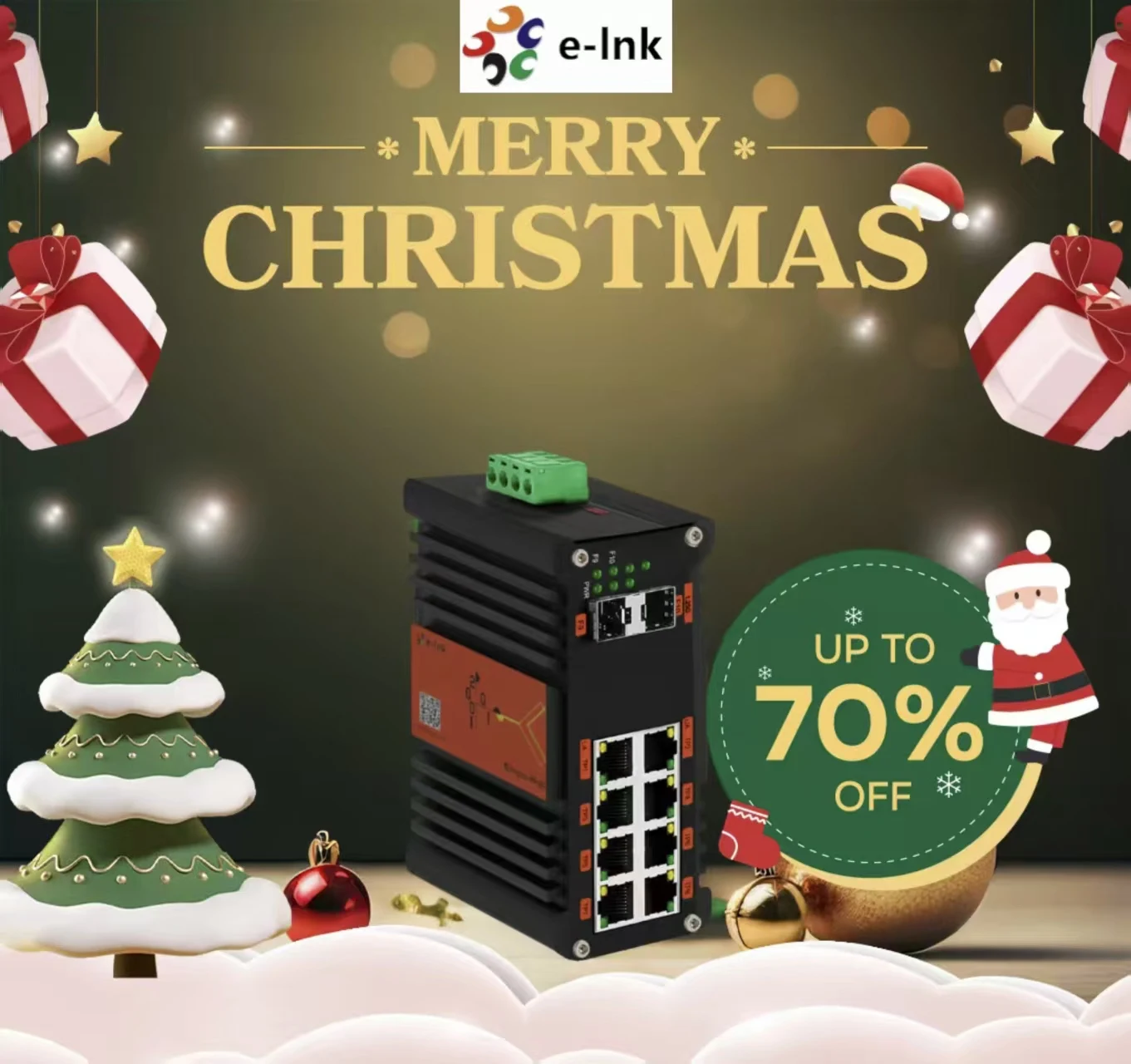 

Industrial L2+ 8-Port 10/100/1000T + 2-Port 1000X SFP Managed Ethernet Switch IP40 Aluminum Case