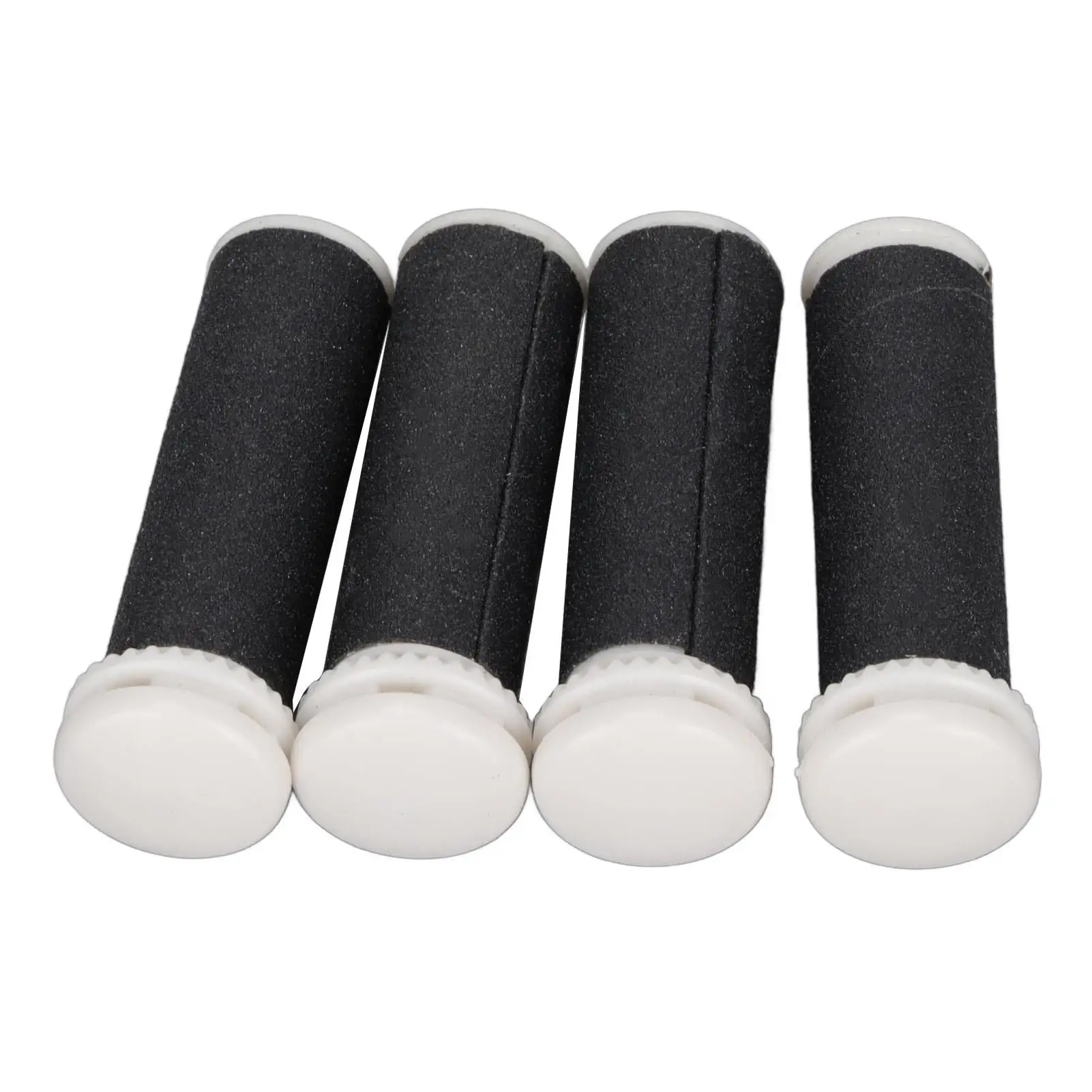 Set of 4 Replacement Roller Heads for Electric Foot File Callus Remover Pedicure Tool - Ideal for Smooth for feet