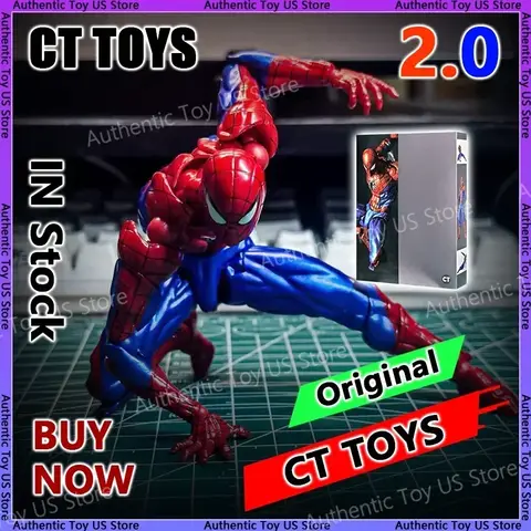 CT Toys Spiderman Figur Fantastisk Yamaguchi Spider-Man 2.0 Agent Venom Mafex Anime Actionfigur Leksaker Presenter 6 best sales Yamaguchi Järnspindel - №5