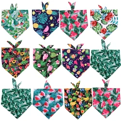 50pcs Dog Bandana Summer Fruit Style Bandana Dog Accessories Dog Scarf  Dog Bandanas Bulk  Small Dog Pet Bandana Dog Supplies