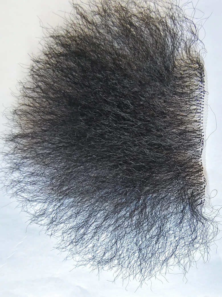 Rambut Palsu Wanita untuk Ketiak, Terlihat Seperti Rambut Asli, Boneka, Transplantasi Rambut Tak Terlihat, Strip Ekstensi Rambut