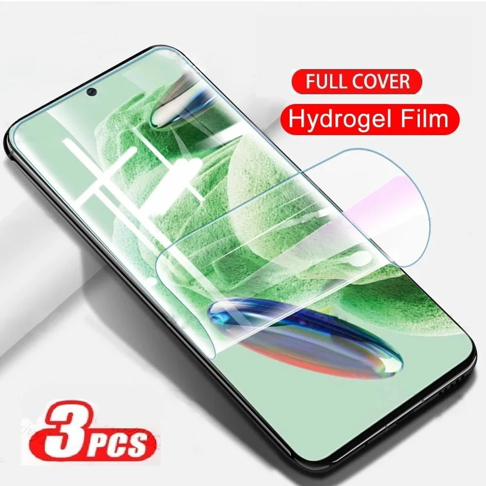 3Pcs Hydrogel Film For Vivo Y100t T3 Y03 V30 G2 Y100 Y200e Y28 V30 Lite 5G Pro Screen Protector For Vivo iQOO Z9 Neo9 Pro