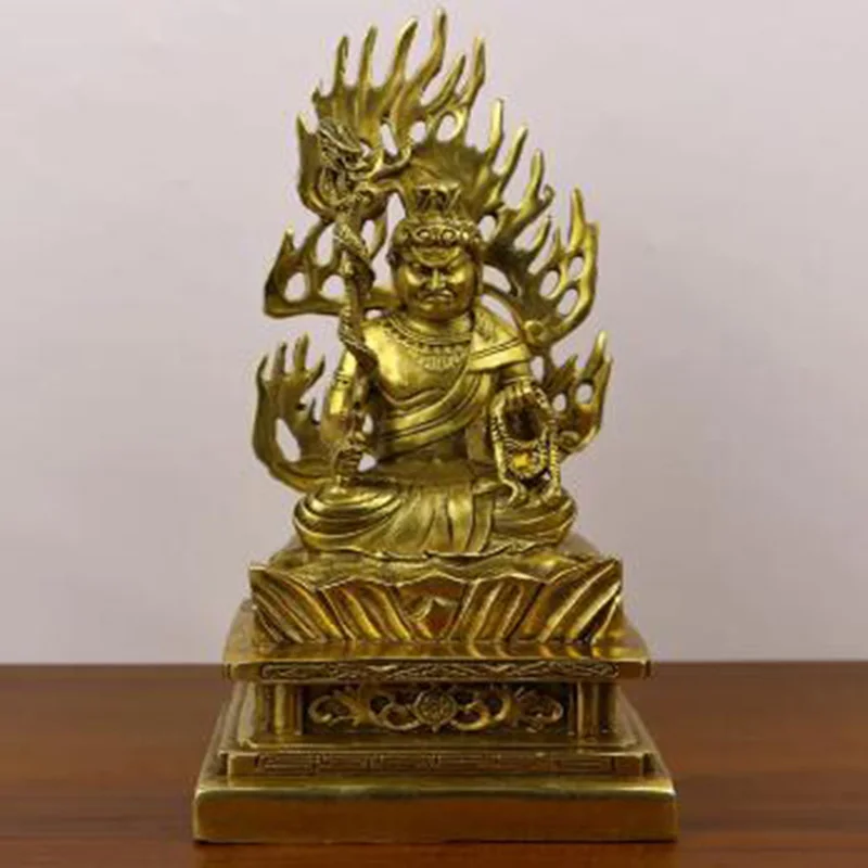 

Pure copper Fudao Fudao Zun bronze Buddha statue of the rooster's life Buddha home furnishings