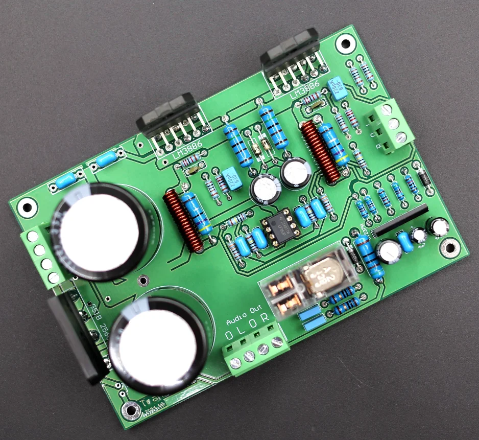 LM3886 Dual Channel 68W*2 Amplifier Board