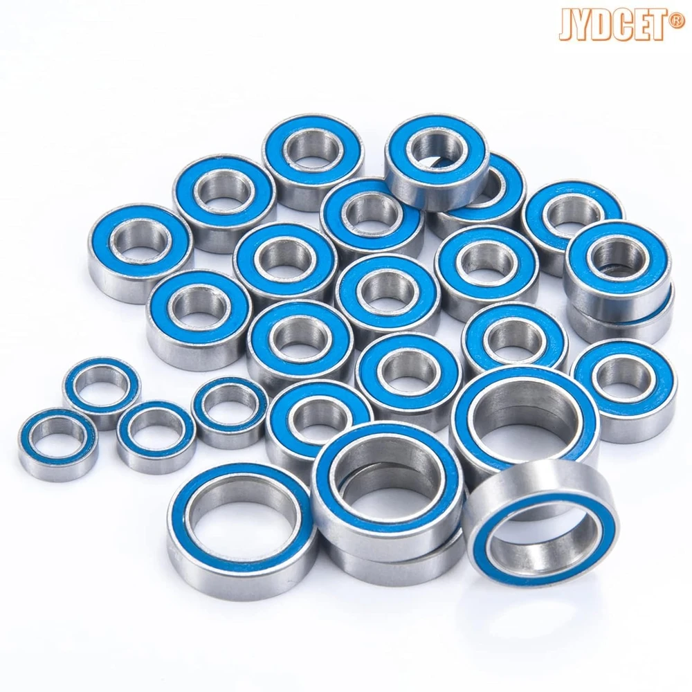 28pcs Precision High Speed Ball Bearings Kit for RC Axial 1/18 Yeti #AXI90069