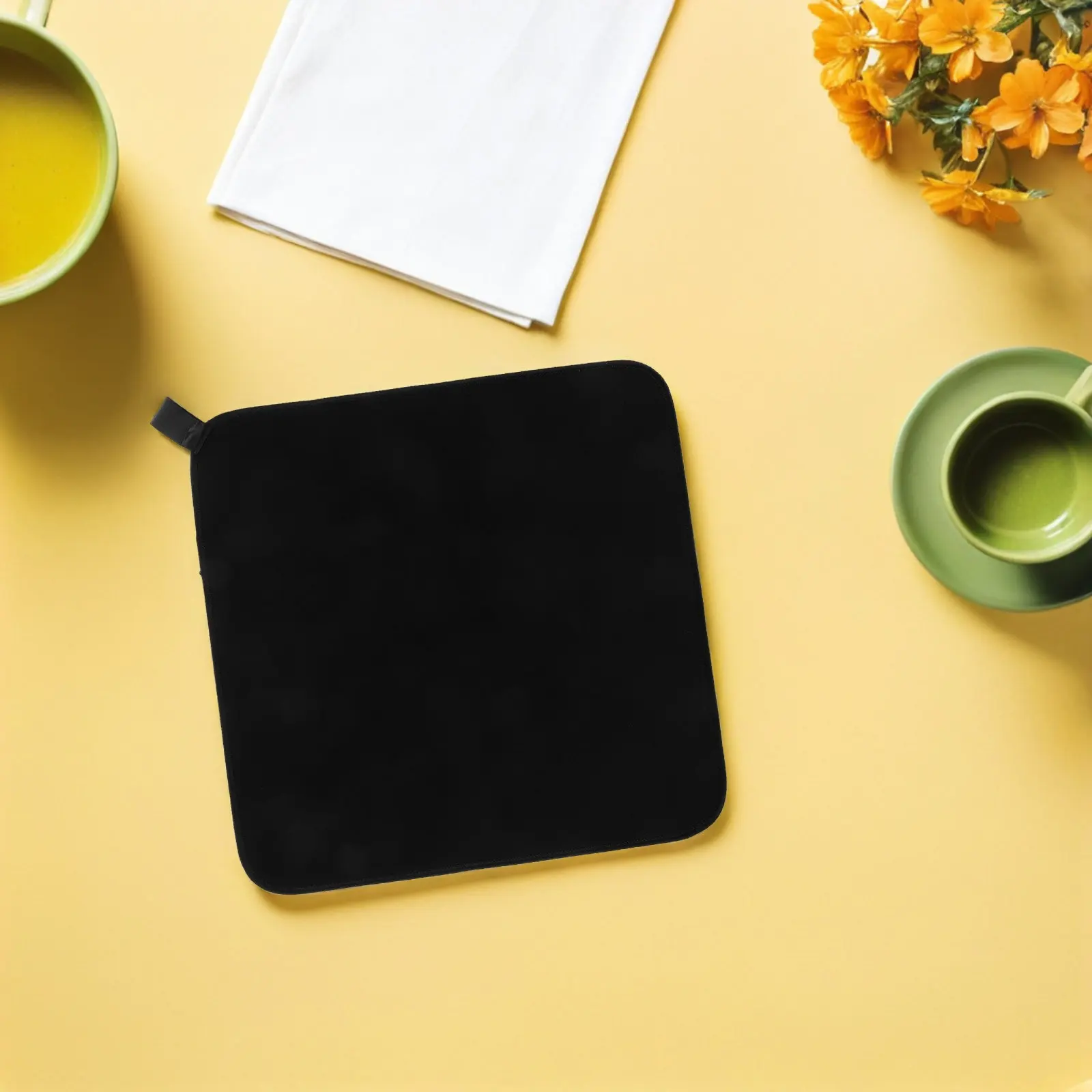 Coffee Machine Anti-Slip Rubber Mat Multi-Functional Counter Protective Mat Coffee Bar Station Practical Pad Bar Supplies