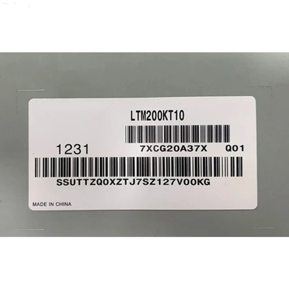 LTM200KT03 LTM200KT08 LTM200KT10 LTM200KT12 LTM200KT01 20.0 inch 1600x900 TN HD 30pins 72% NTSC 60Hz LCD Screen