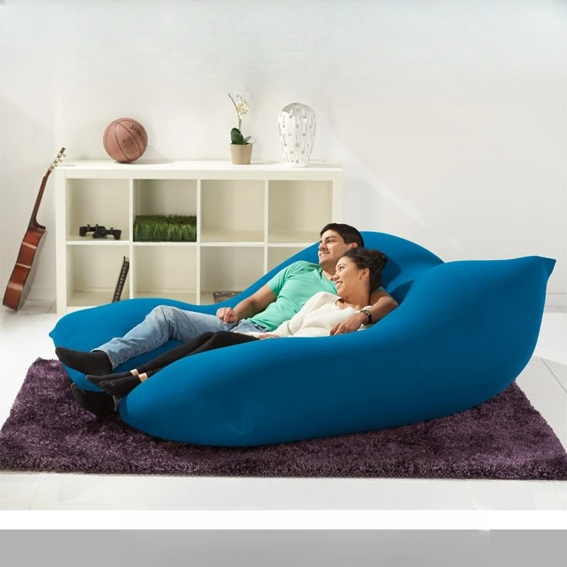 

Lazy sofa double version adult bean bag, odorless