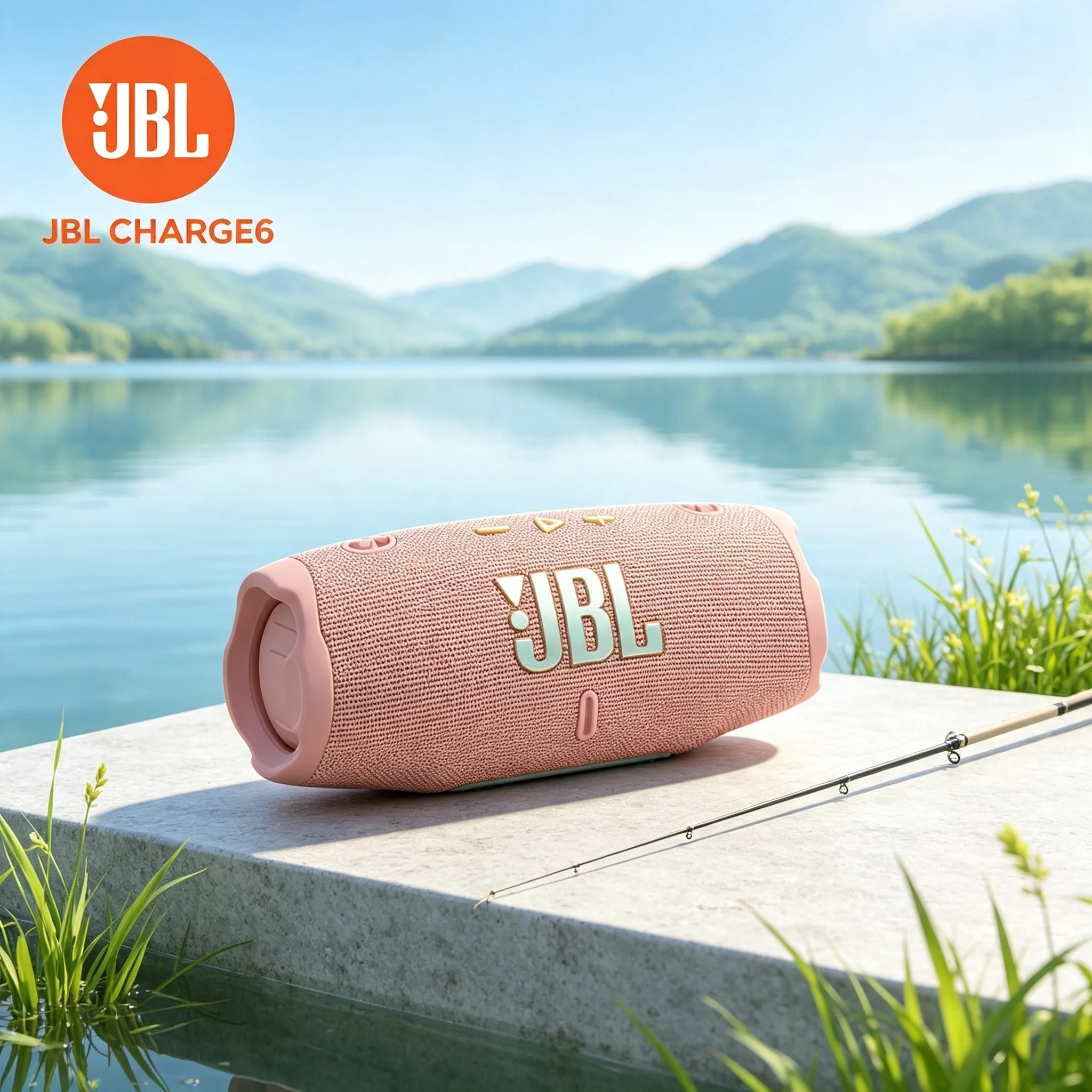 JBL CHARGE6 Outdoor Wireless Audio Speaker IP68 All Weather Design Built-in Power Bank Travel Camping Loudspeaker