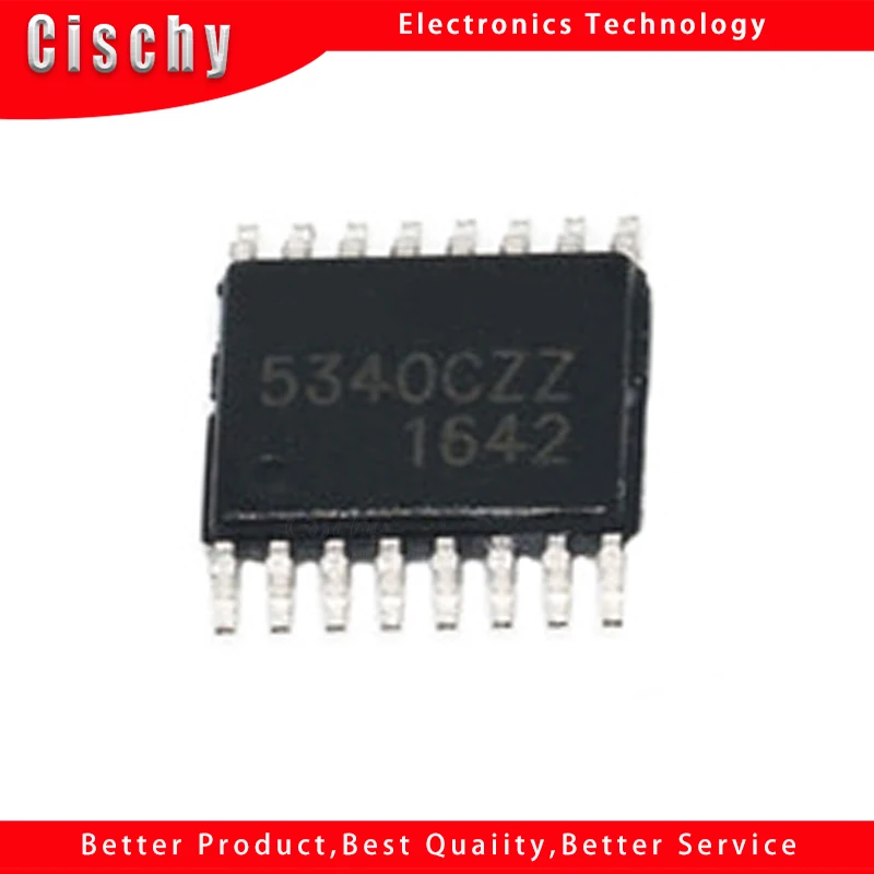 

5pcs/lot CS5340-CZZR CS5340-CZZ CS5340CZZ TSSOP16 In Stock