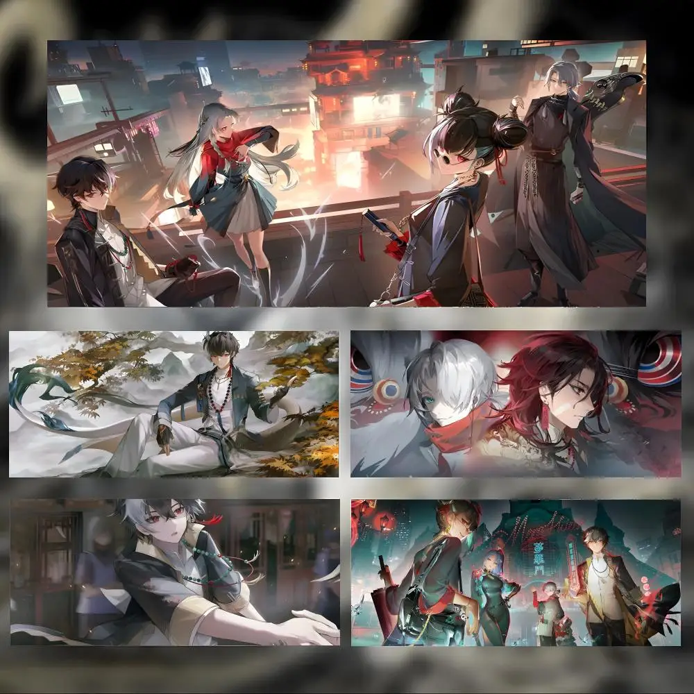 Cool Stylish Game R-Return of the Dragon Tide Mouse Pad Large Thick Desk Pad Stitched Edges Gaming Mouse Mat for PC