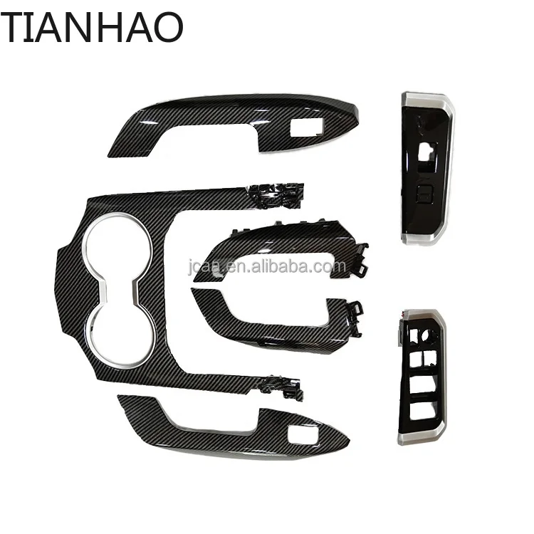 Carbon Braze Clip on Door Edges Protector Doors Handle Replacement Part for Toyota Land Cruiser Lc300 2022 Interior Upgrade