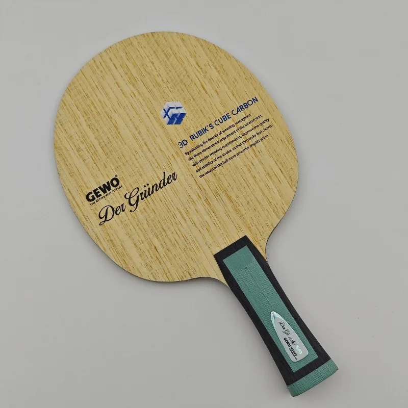 GEWO Founder Table Tennis Bottom Plate Professional 7-layer 5+2 External Aromatic Carbon Full face Racquet