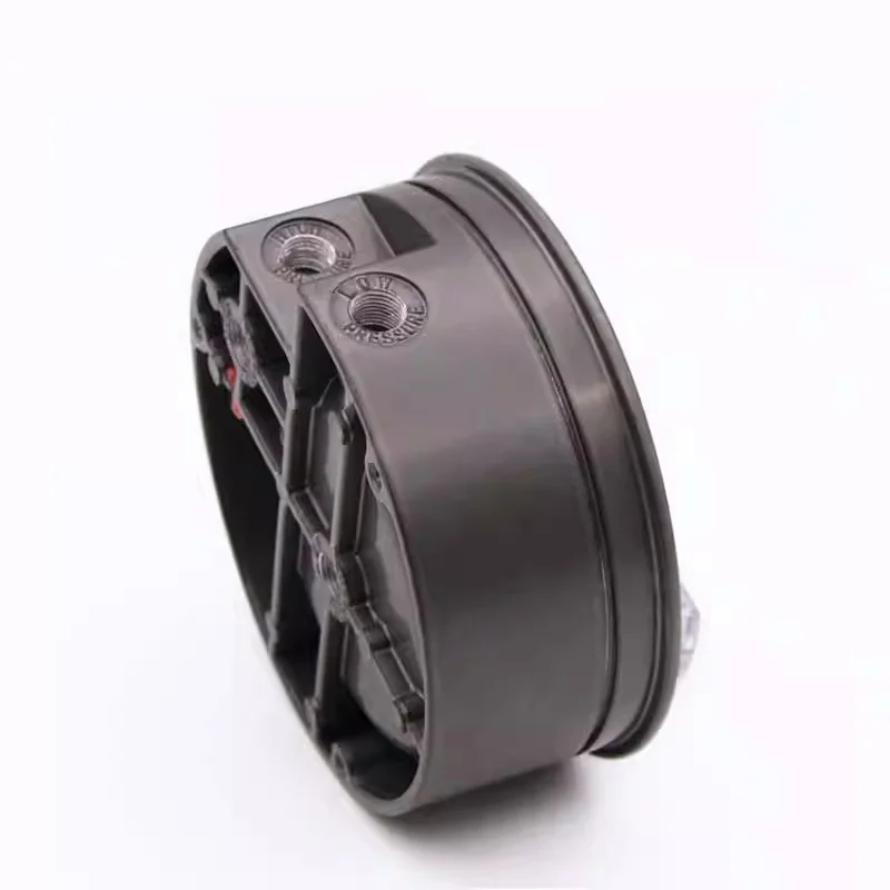 مؤشر دائري مقياس ضغط الرياح الإيجابية والسلبية 0-60 Pa مقياس فرق ضغط الهواء الصغير #4