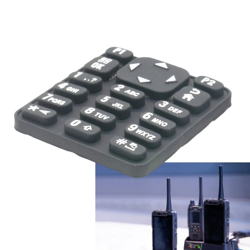 Clavier en caoutchouc en plastique pour XPR7550E XPR7580E DGP8550E DP4800E DP4801E ACCESSOIRES RADIO RADI