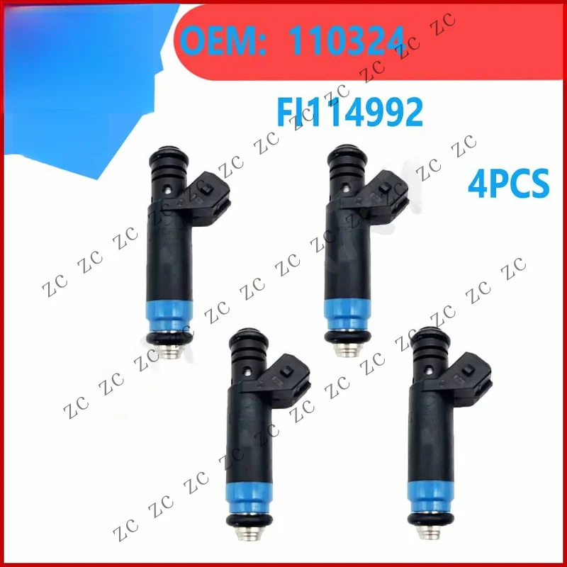 S+ 110324 FI114992 4x Fuel Injectors For Siemens Deka 1000cc High Impedance EV1