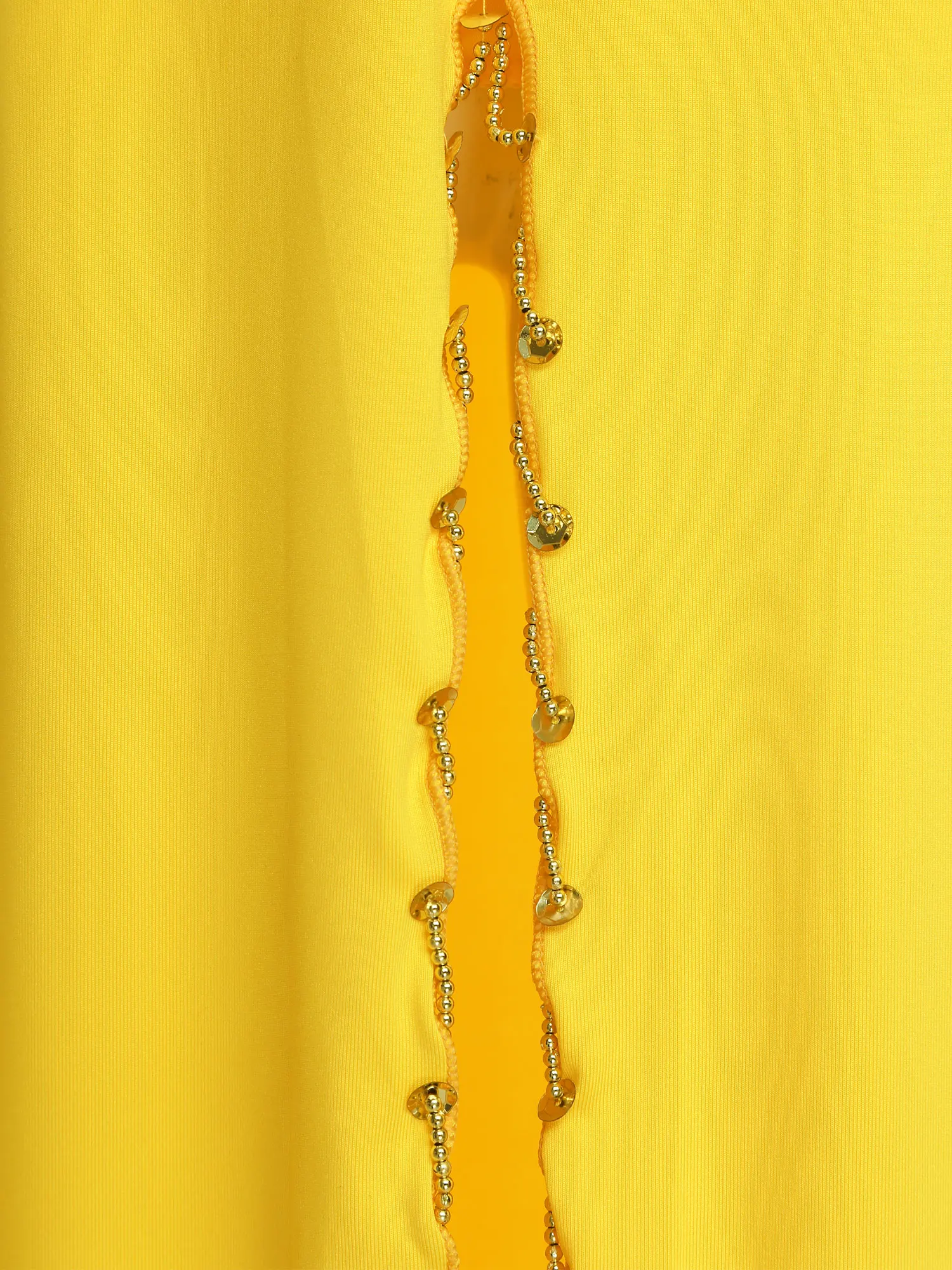 Vrouwen Buikdans Maxi Rok Elastische Taille Zijsplit Plastic Kralen Trim Dansen Rokken Carnaval India Etnische Buikdans Kostuum