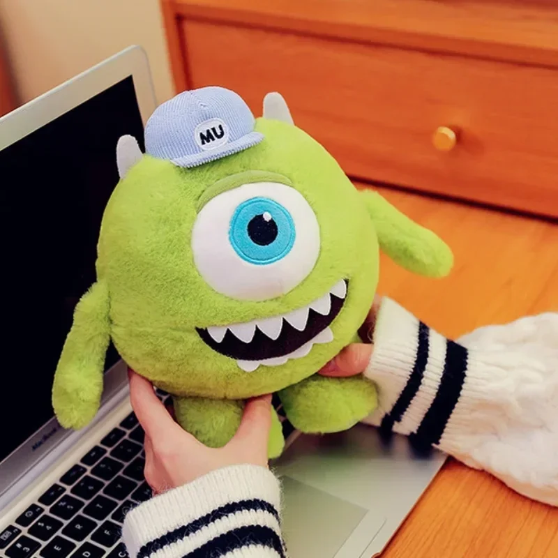 21/35cm Disney Monsters University Mike Plush Toy Funny Cartoon Big Eyes Anime Soft Stuffed Toys Kid Brithday Christmas Gifts