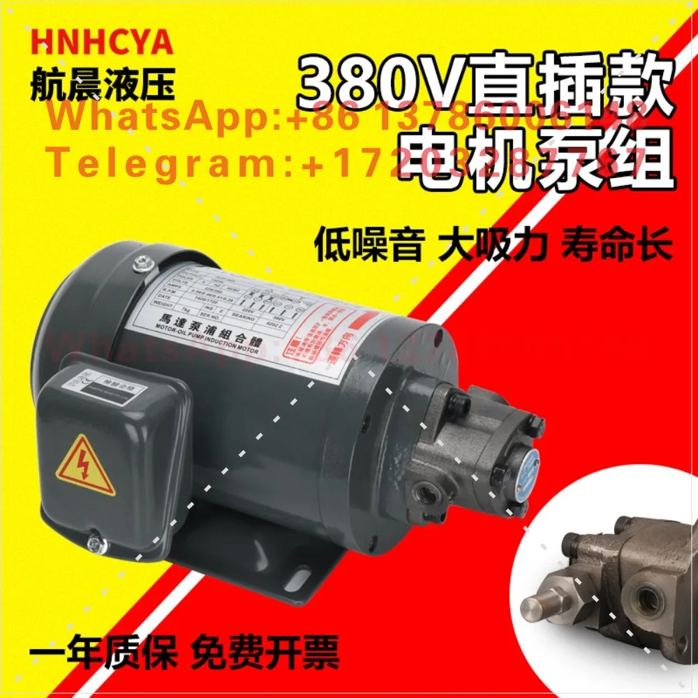 Hydraulic Pump Gear Lubricating  TOP-12A Small Electric Machine Tool Triangle  Motor 380V Direct Plug