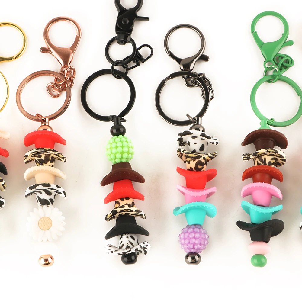 8pcs 3D Silicone Focus Beads Animals Bee Frog Stereoscopic Model For Jewelry Making DIY Bracelets Jewelry KeyChain Accessories view 2