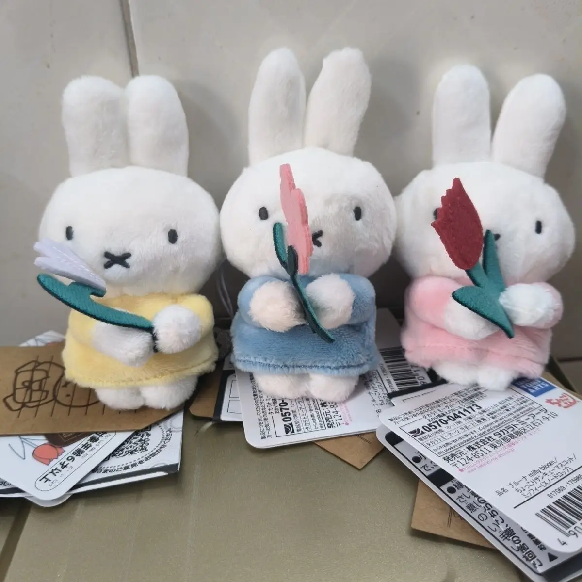 Anime Sweet New Style Miffy Lint Doll Pendent Ornament Key Rings/chains Bag Lovable Accessory Gift Kawaii Lovely Individuality